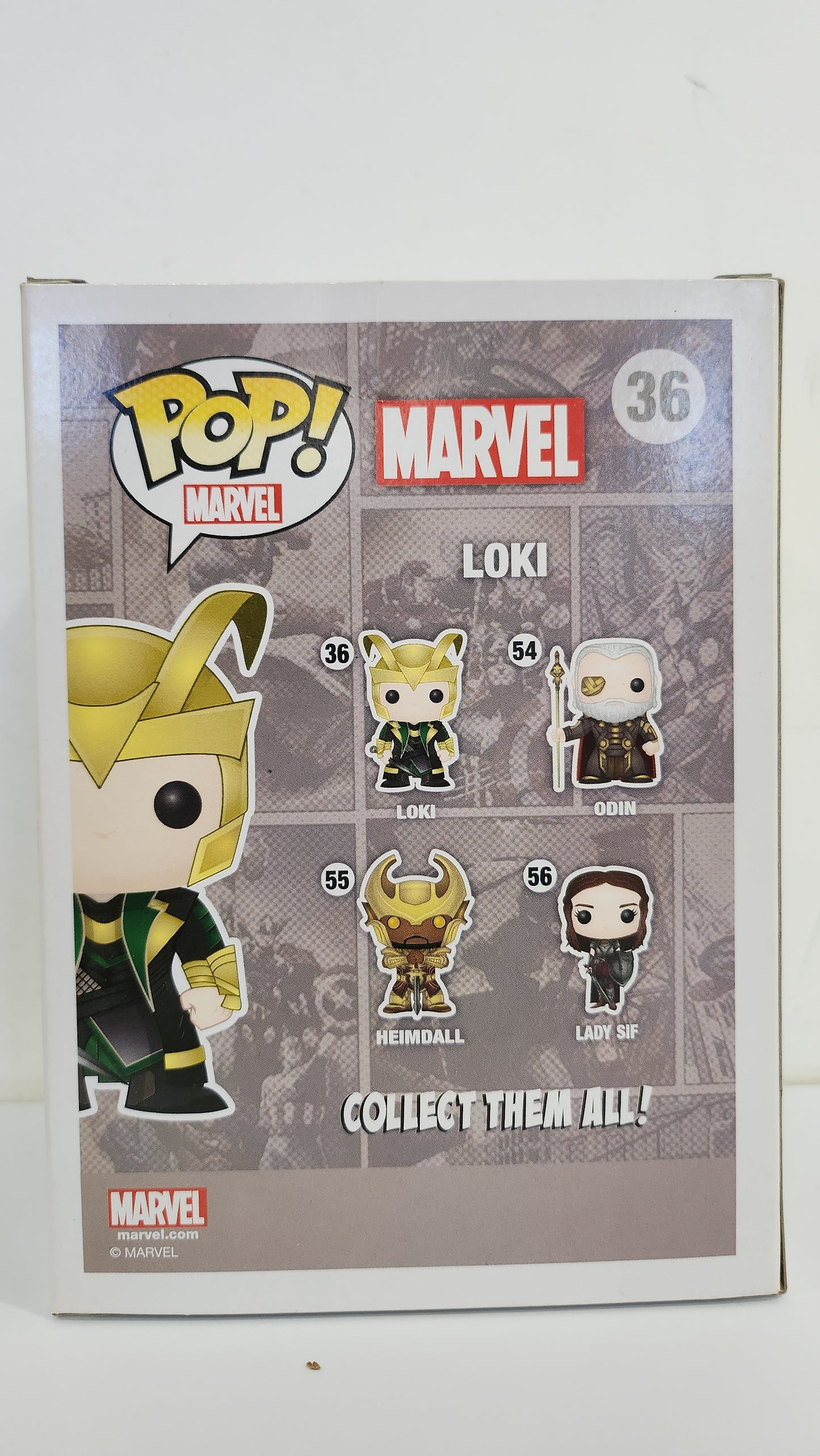 Marvel - Loki Frost Giant Pop Vinyl #36
