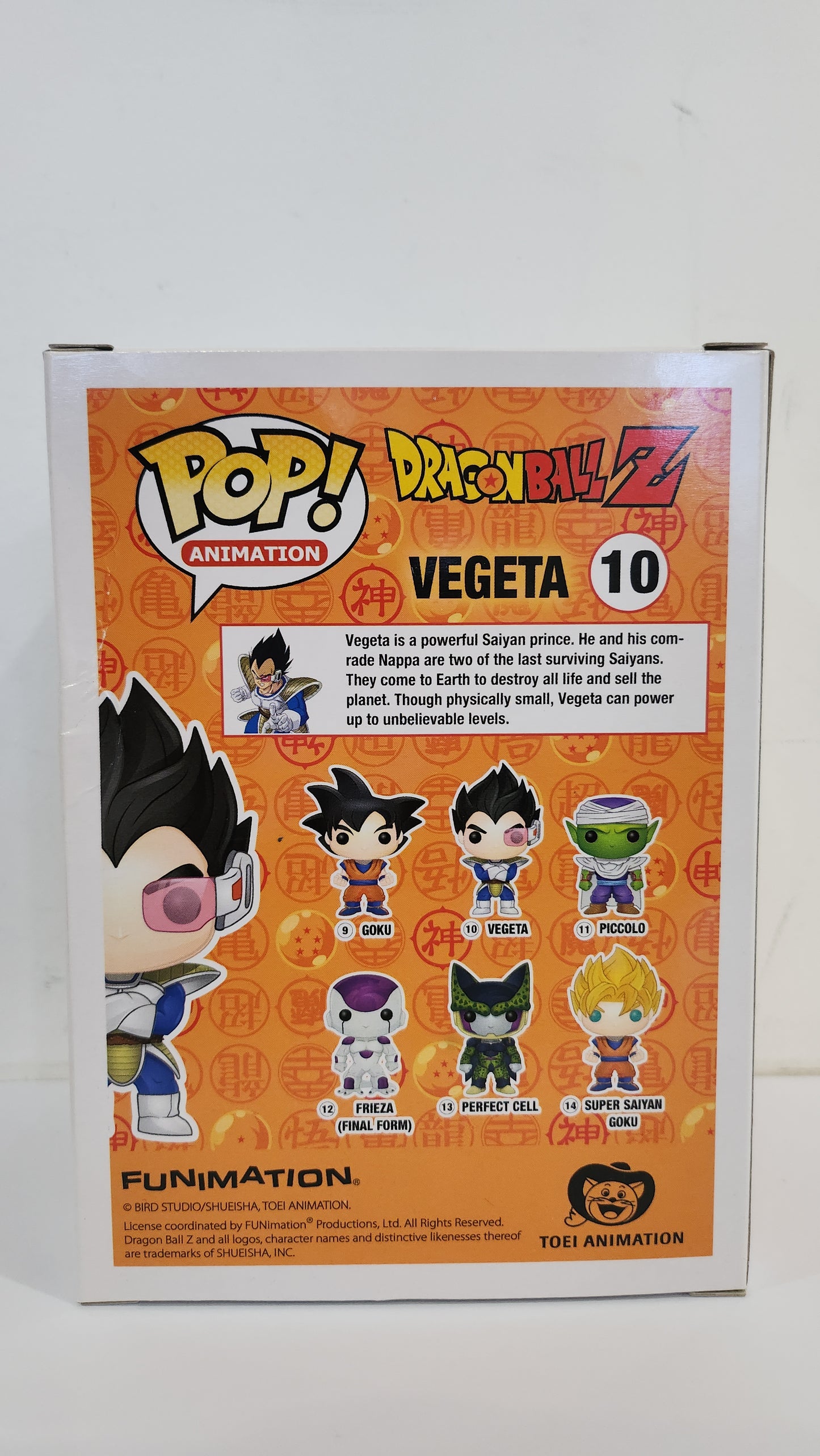 Dragon Ball Z - Vegeta Metallic Underground Toys Exclusive Pop! Vinyl #10