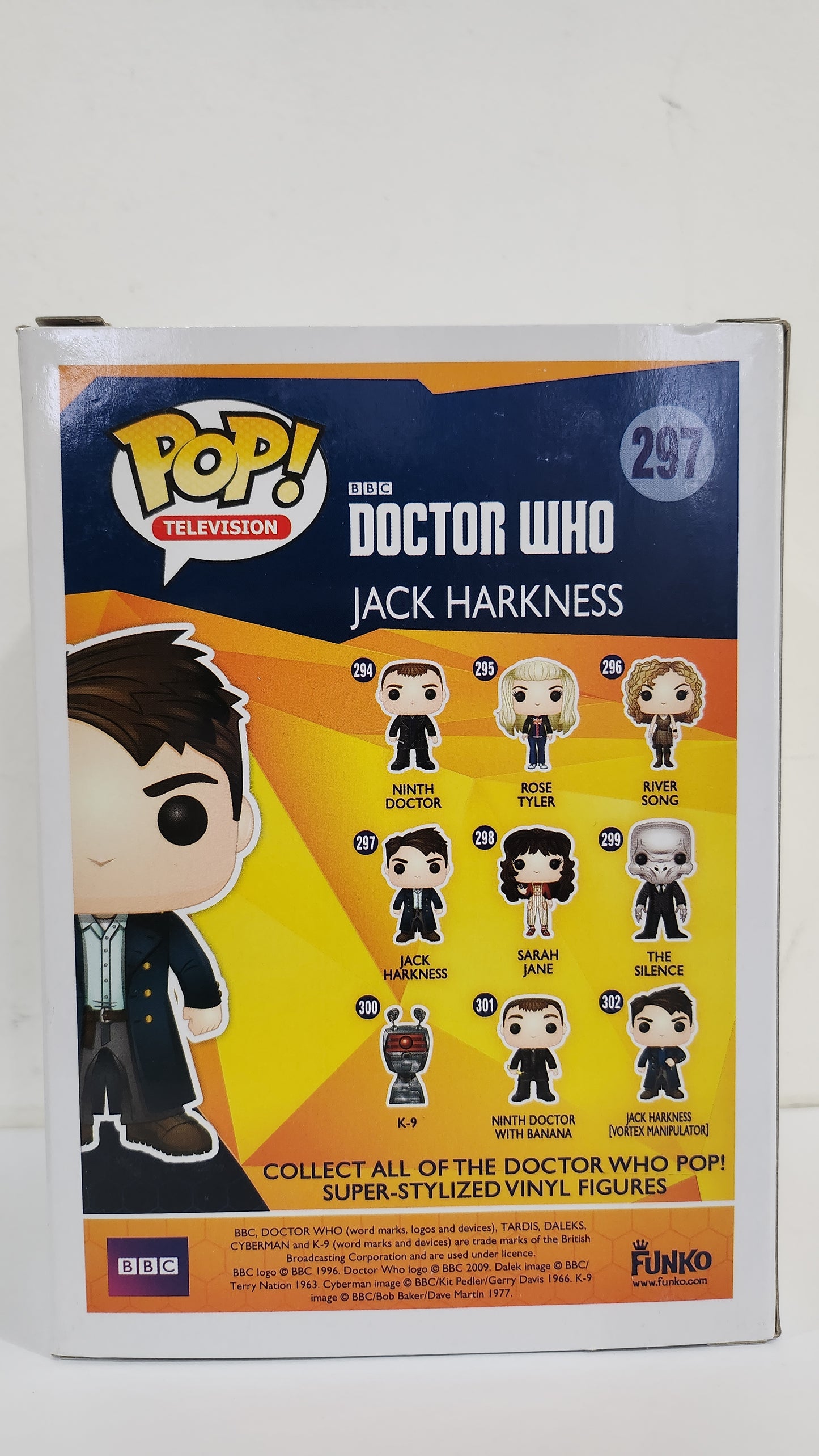 Doctor Who - Jack Harkness Pop! Vinyl #297