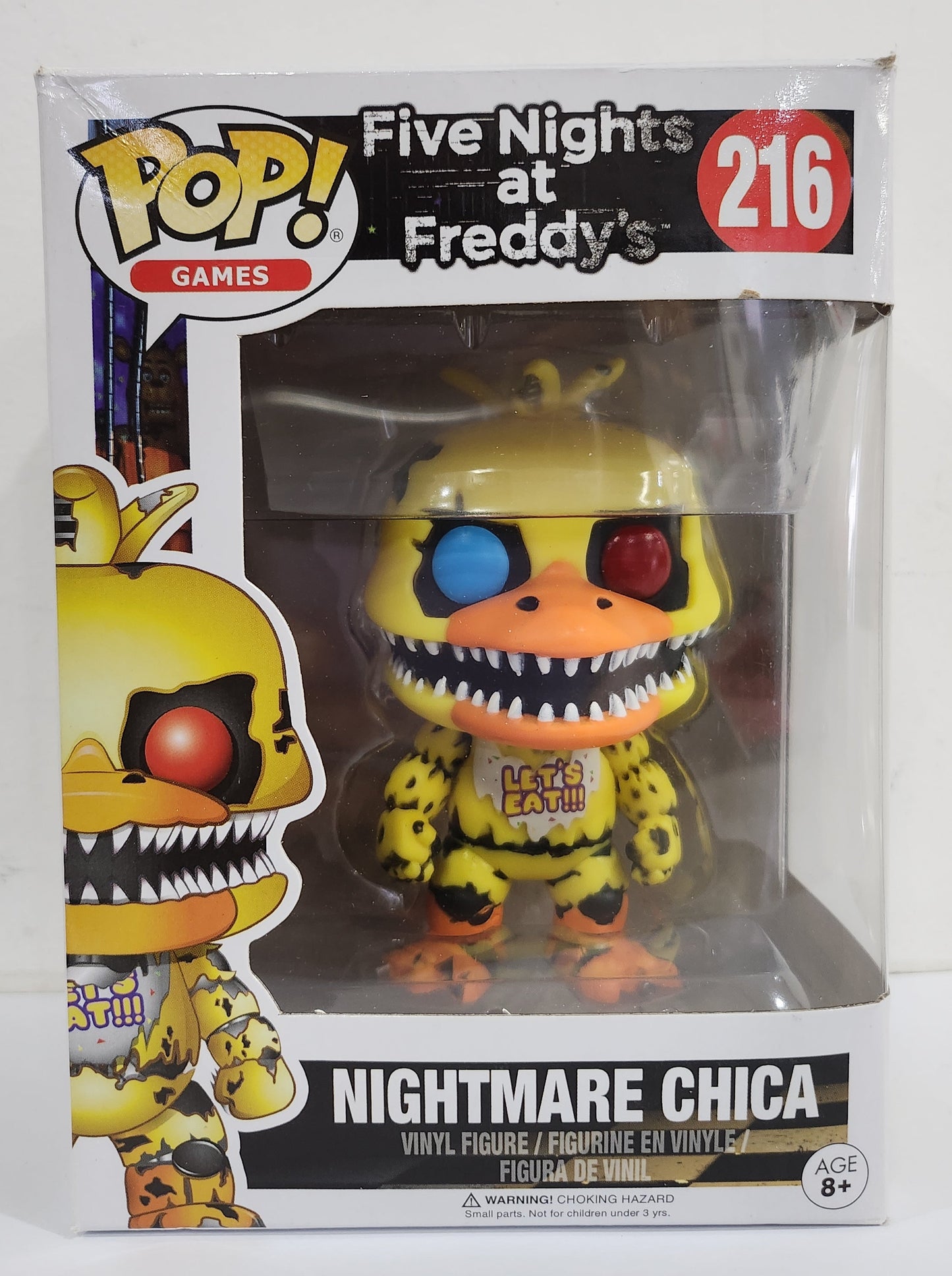 Five Nights At Freddy's - Nightmare Chica Pop! Vinyl #216