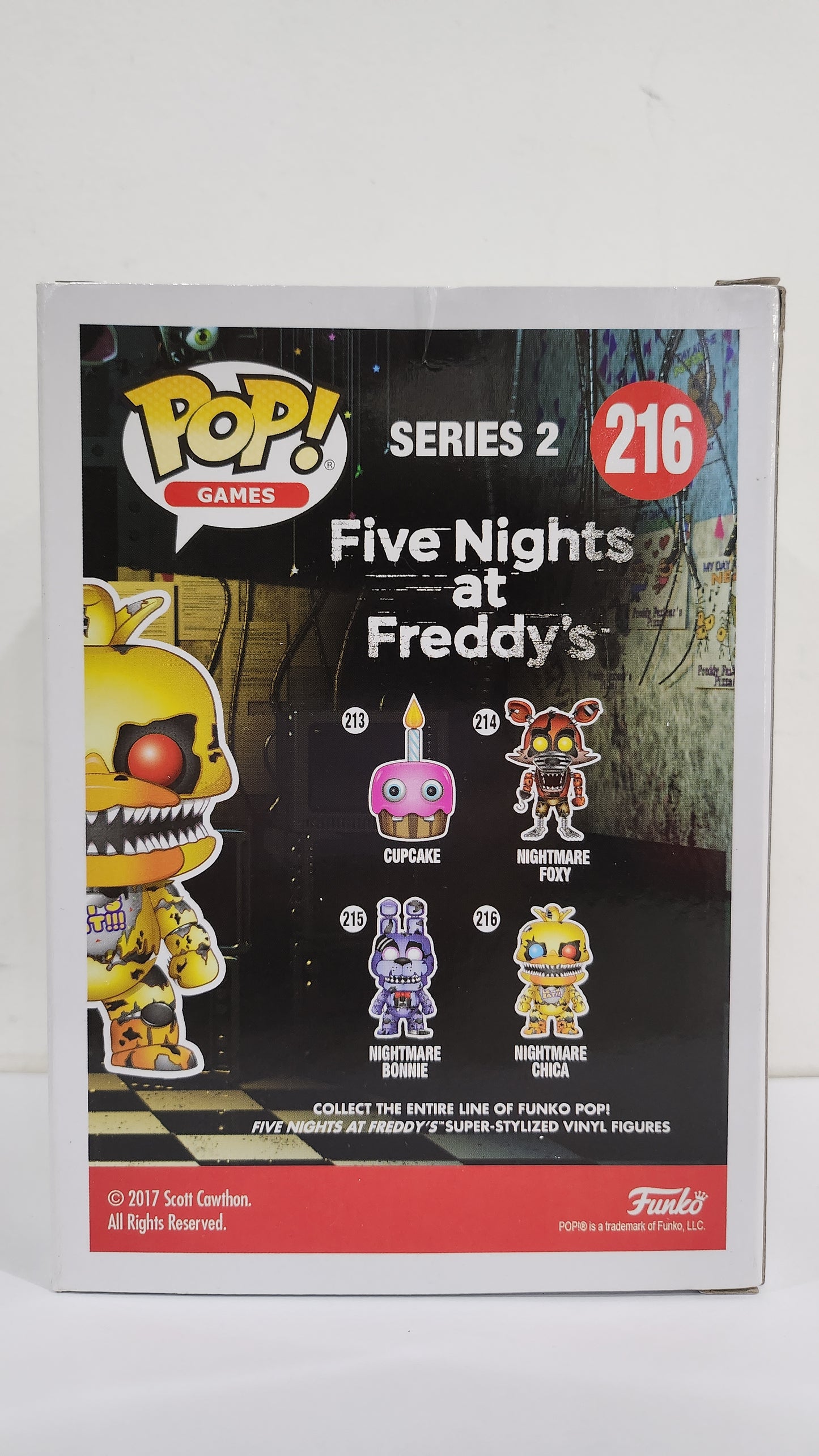 Five Nights At Freddy's - Nightmare Chica Pop! Vinyl #216