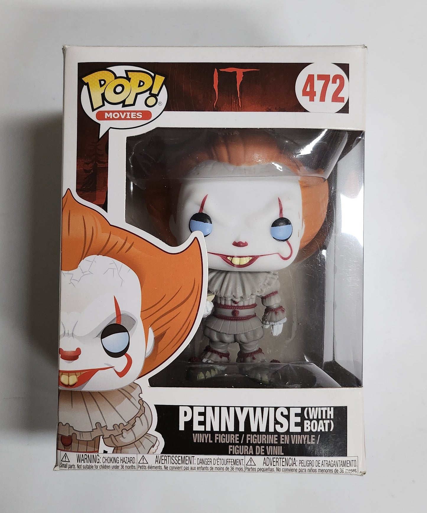 It (2017) - Pennywise (with Boat) Pop! Vinyl #472