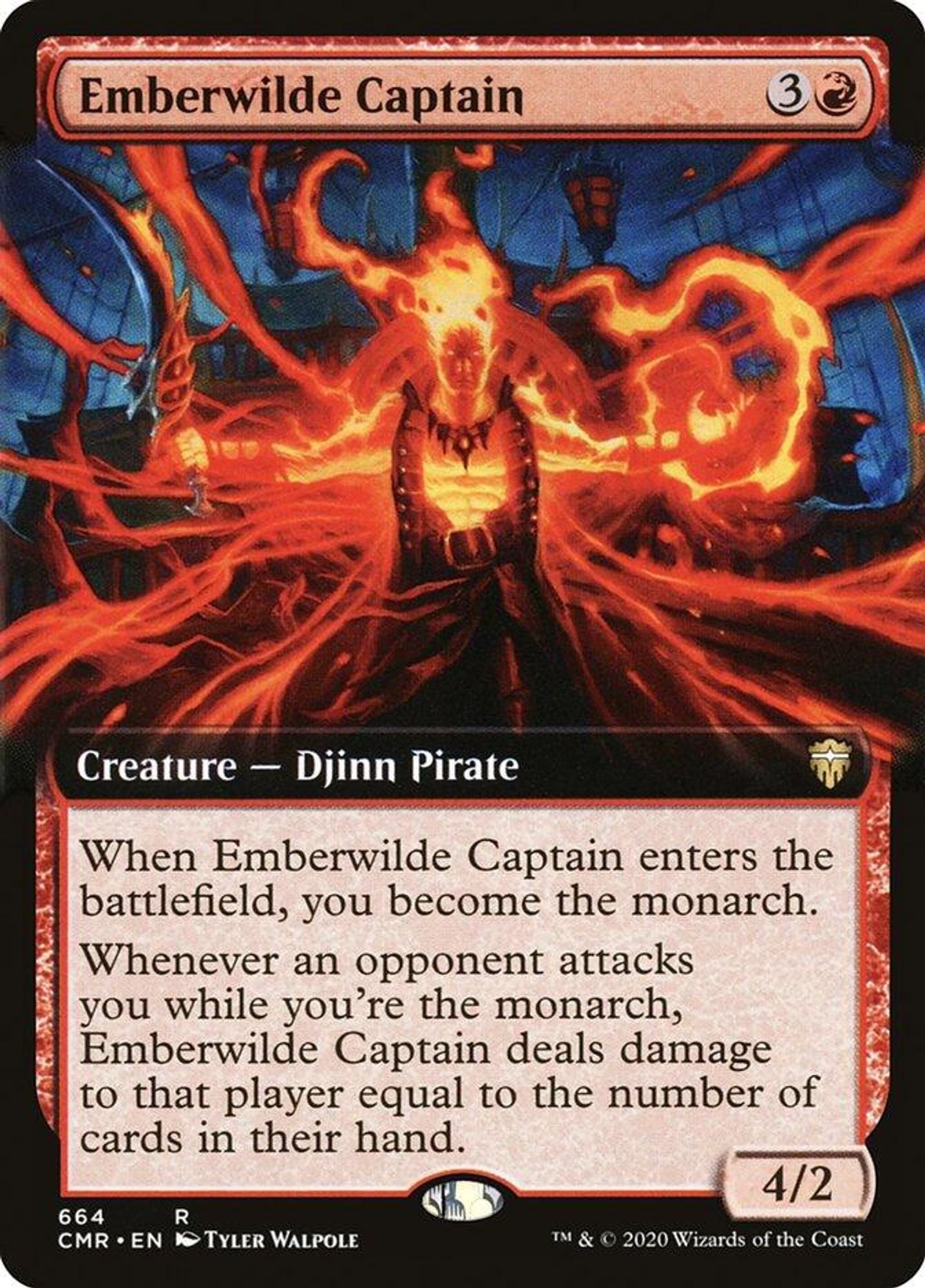Emberwilde Captain (Extended Art)