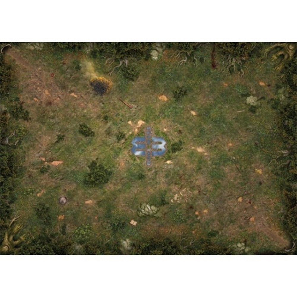 Mage Wars Arena Straywood Forest Playmat