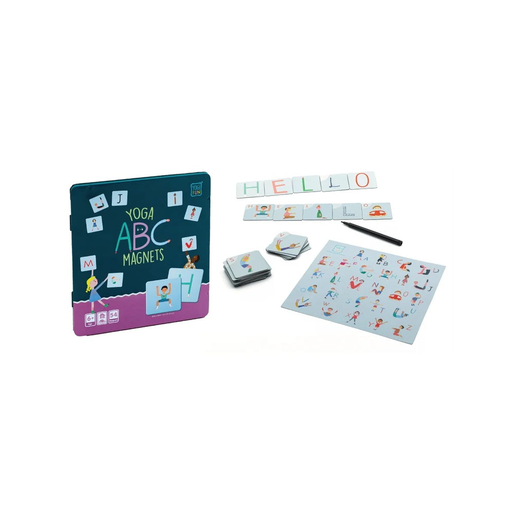 Yoga ABC Magnets