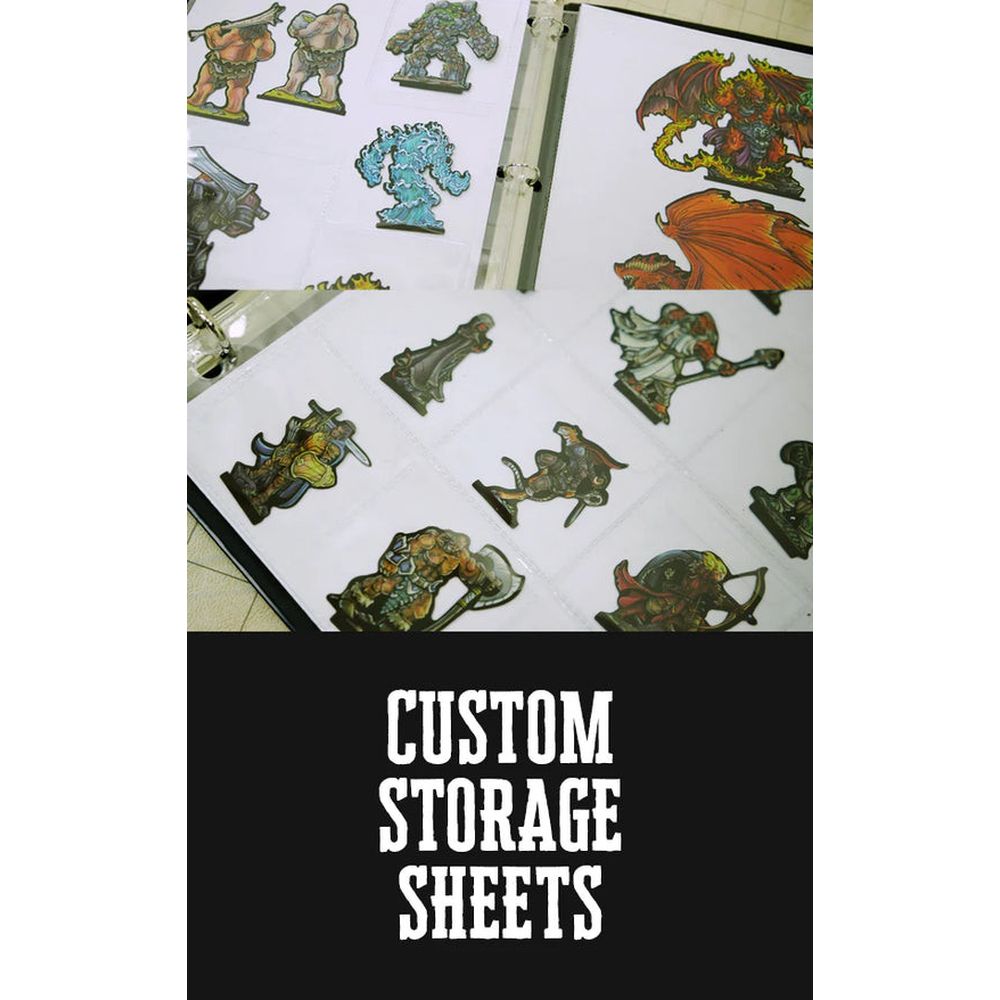 GTG Minis: Custom Storage Sheets