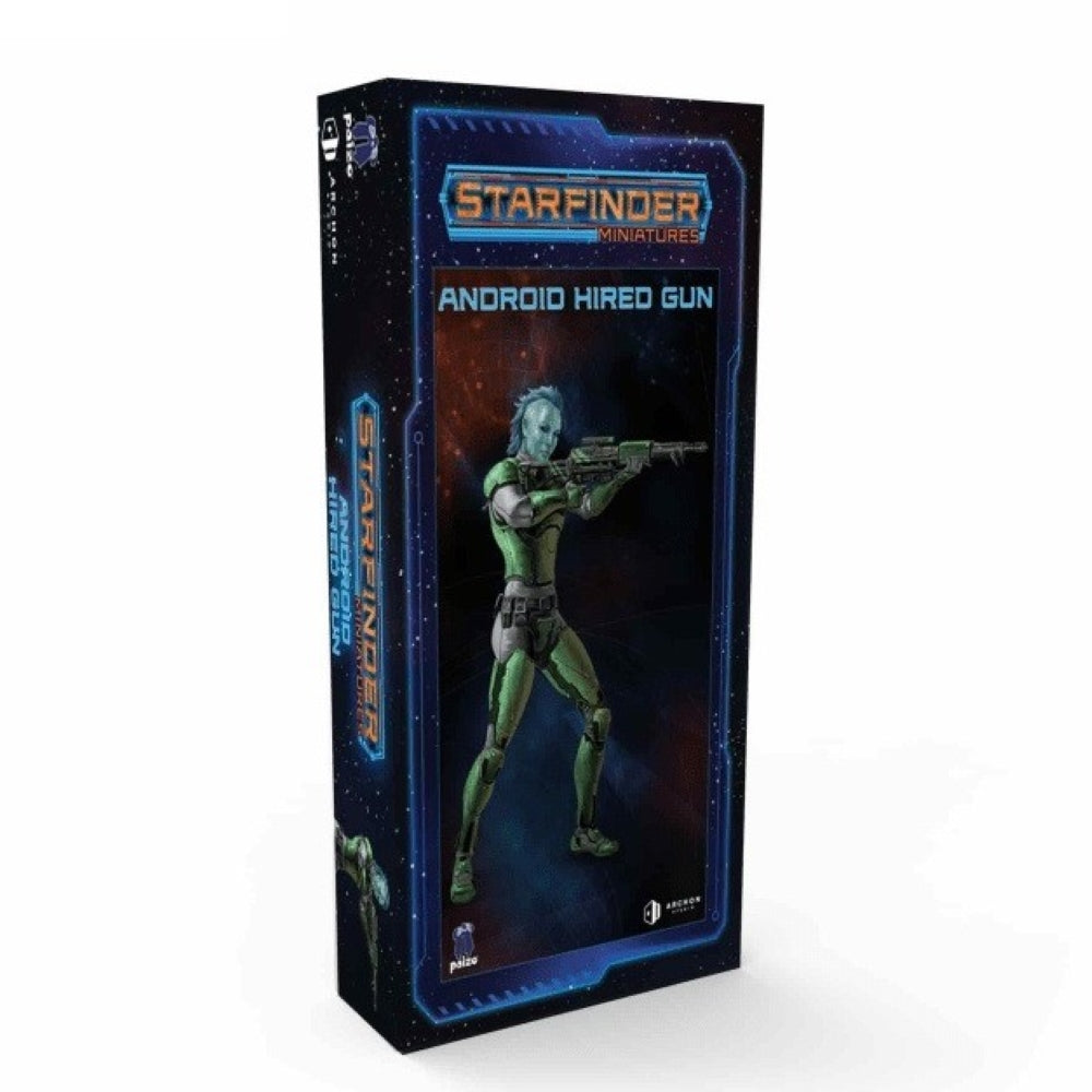 Starfinder Masterclass Miniatures: Android Hired Gun