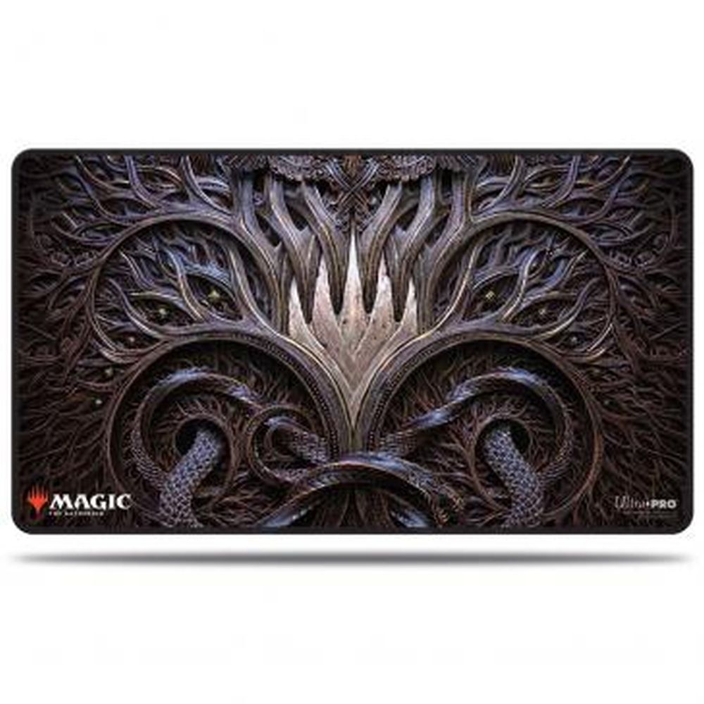 Ultra Pro: UP18526 Kaldheim Stitched Playmat featuring Stylized Planeswalker Symbol
