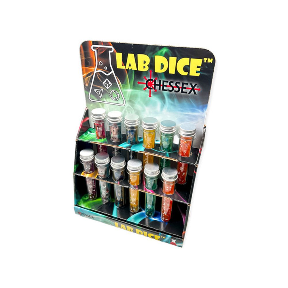 CHX 30618 Lab Dice 6 Polyhedral Dice Set Sampler