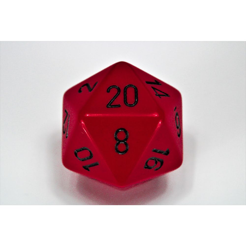 CHX XQ2014 Opaque Red/black 34mm d20 Dice