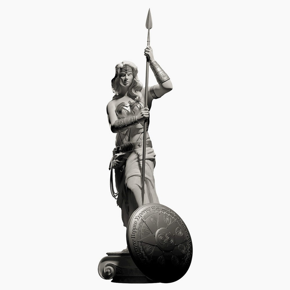 Cryptozoic: Wonder Woman: Princess Of Themyscira Statue - Silver Edition