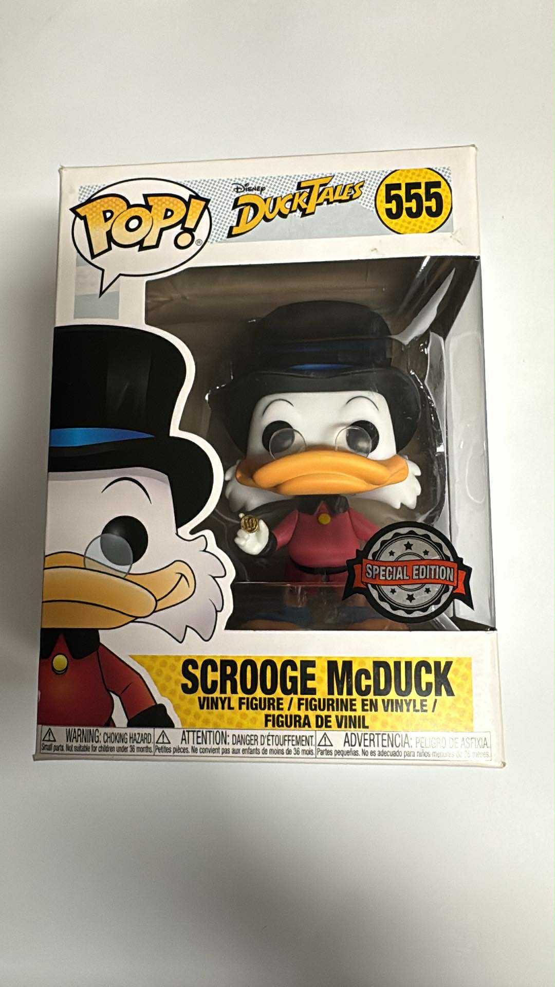 Duck Tales - Scrooge McDuck Red Coat US Exclusive Pop! Vinyl #555