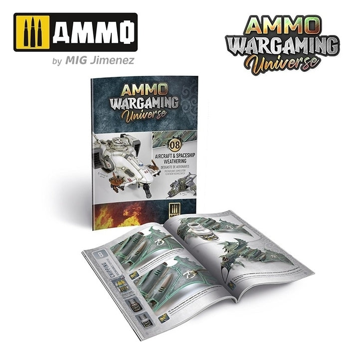 Ammo by MIG - Book - Ammo Wargaming Universe Book 08 – Aircraft And Spaceship Weathering