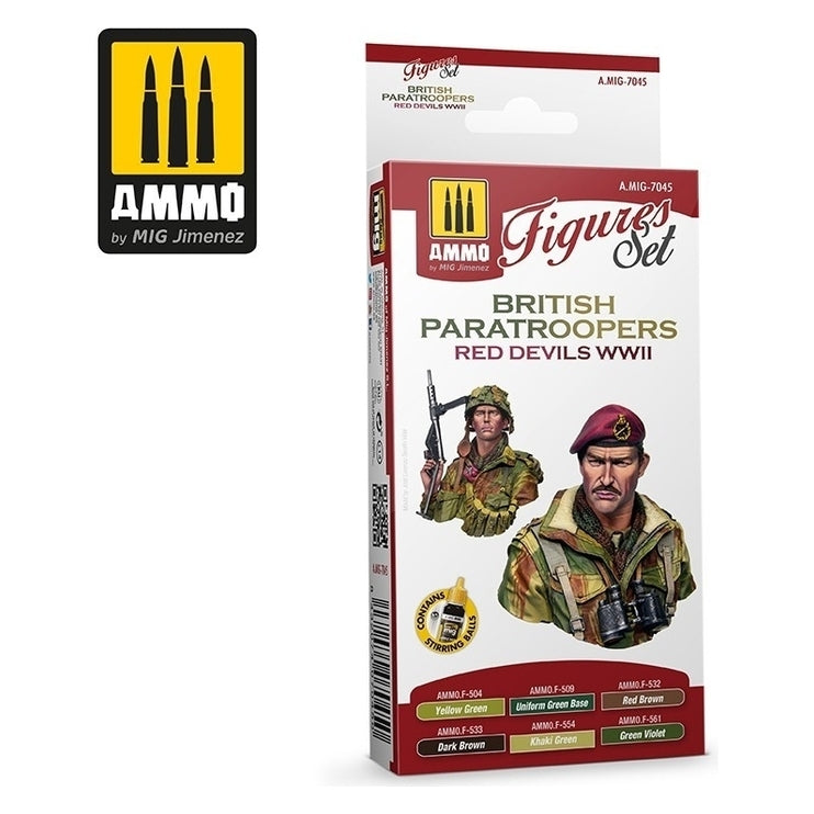 Ammo by MIG - Sets - British Paratroopers Red Devils Wwii Set