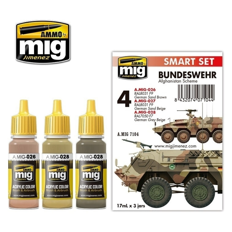 Ammo by MIG - Sets - Bundeswehr Afghanistan Scheme Set