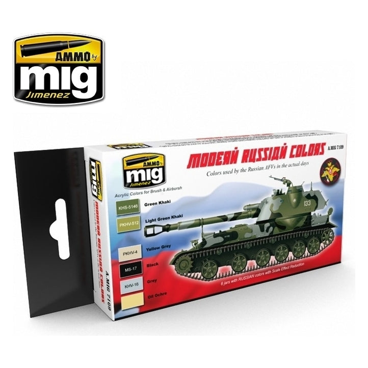 Ammo by MIG - Sets - Modern Russian Colors Set