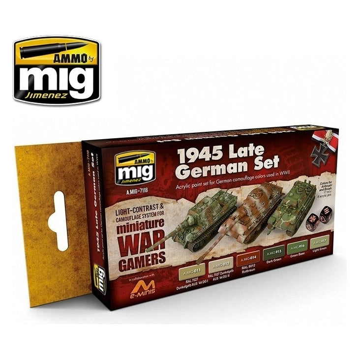 Ammo by MIG - Sets - 1945 Late German Set