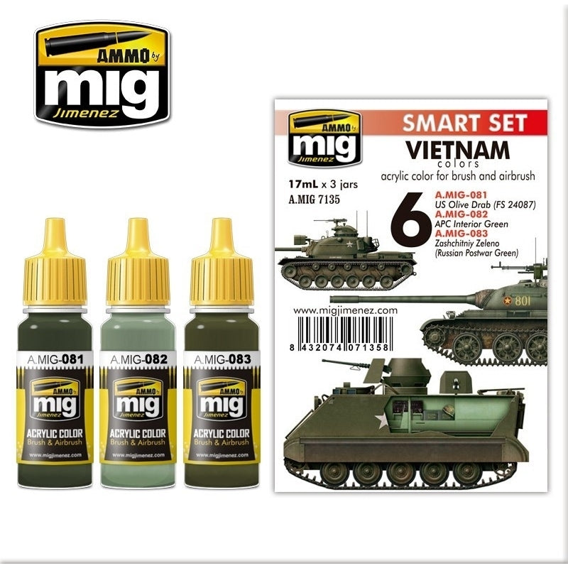 Ammo by MIG - Sets - Vietnam Colors Set