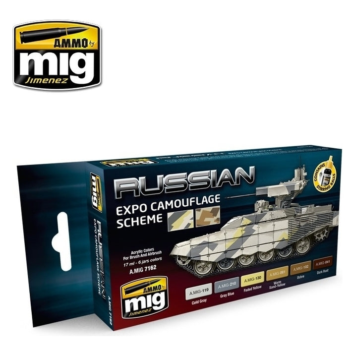 Ammo by MIG - Sets - Russian Expo Camouflage Scheme Set
