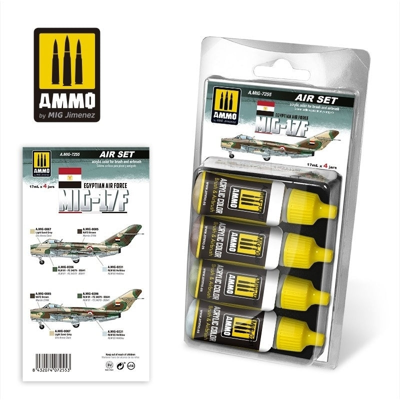 Ammo by MIG - Sets - Mig-17F Egyptian Air Force Set