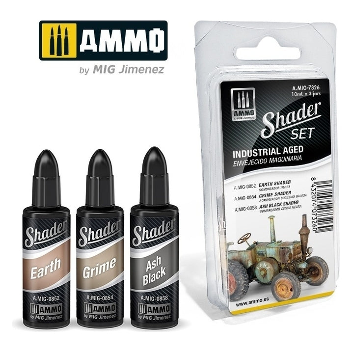 Ammo by MIG - Shader - Industrial Aged Set