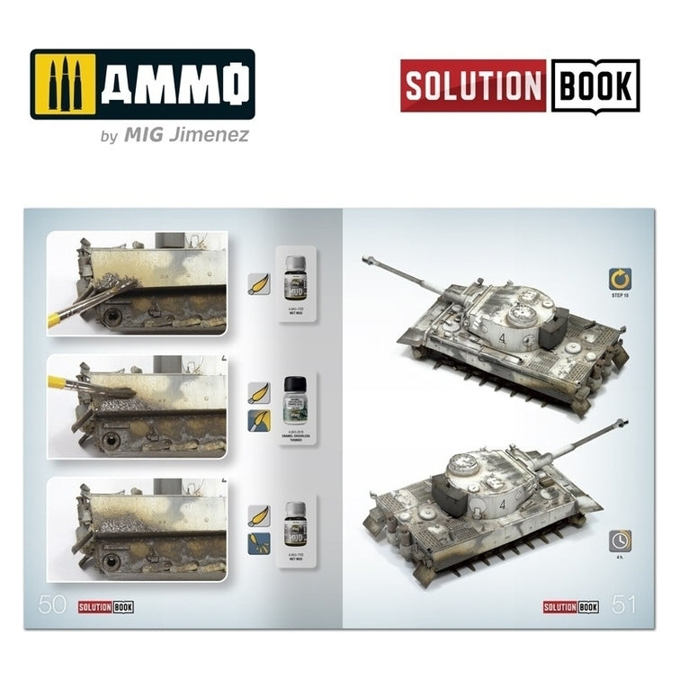 Ammo by MIG - Solution Box - Mini 17 – Wwii German Winter Vehicles