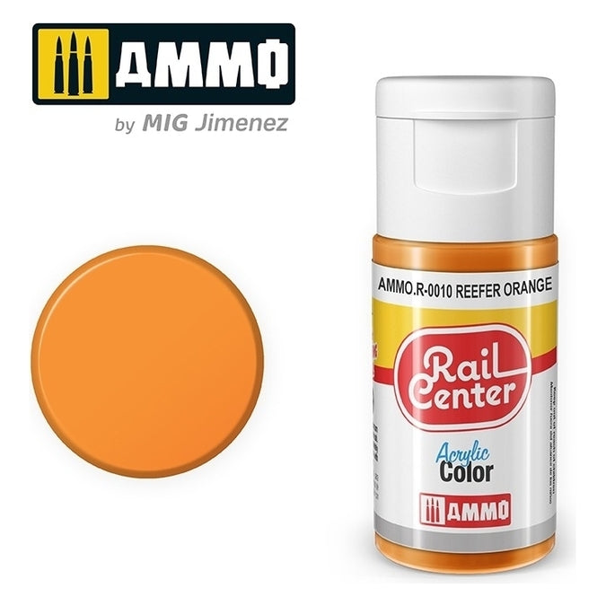 Ammo by MIG - Rail Center - Reefer Orange 20ml