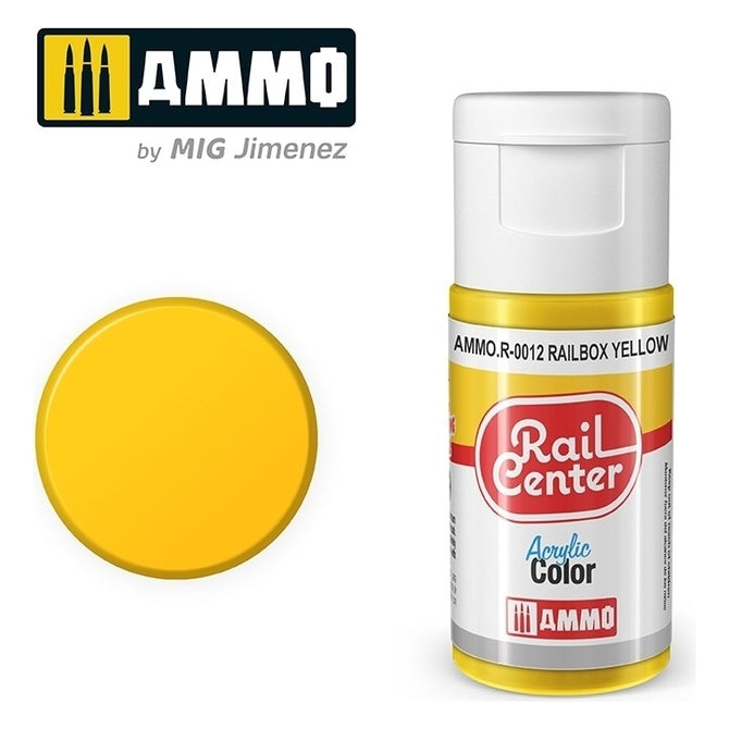 Ammo by MIG - Rail Center - Signal Yellow 20ml