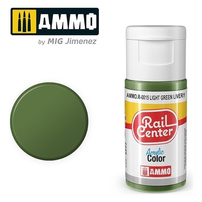 Ammo by MIG - Rail Center - Light Green Livery 20ml