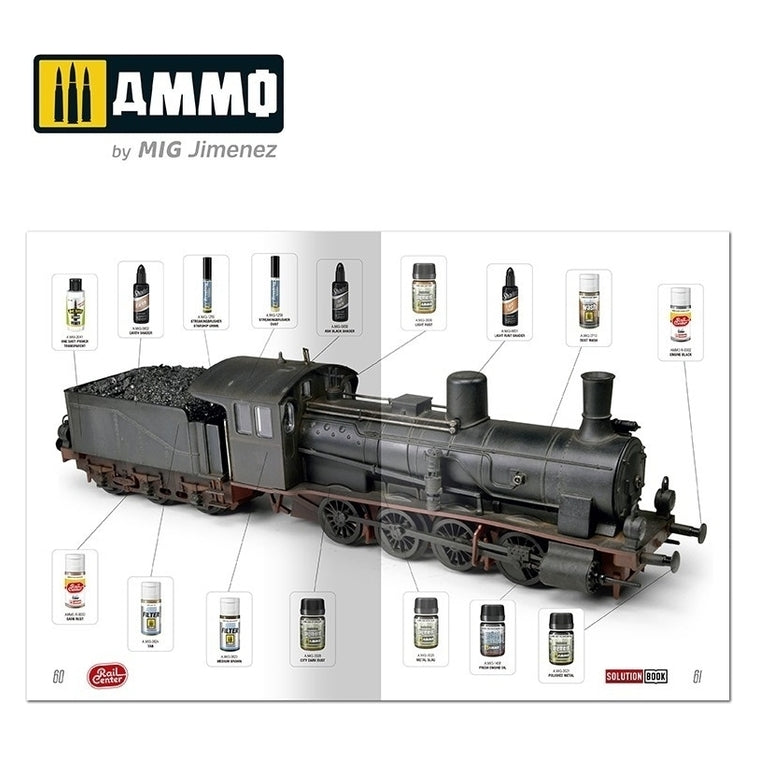 Ammo by MIG - Rail Center - Book - 01 – How To Weather German Trains
