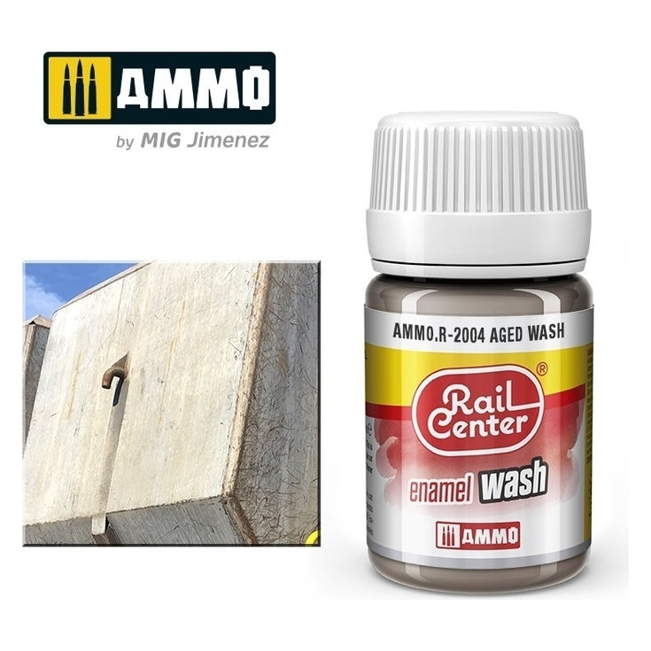 Ammo by MIG - Rail Center - Aged Wash 35ml
