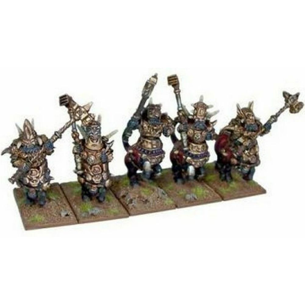 Kings of War - Abyssal Dwarf Half Breed Cavalry