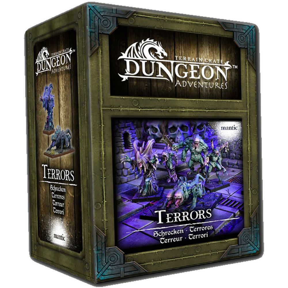 Mantic Entertainment. Terrain Crate - Dungeon Adventures: vlam en ijs markeringen. MGTC217 Mantic Entertainment. Terrain Crate - Dungeon Adventures: vlam en ijs markeringen. MGTC217
