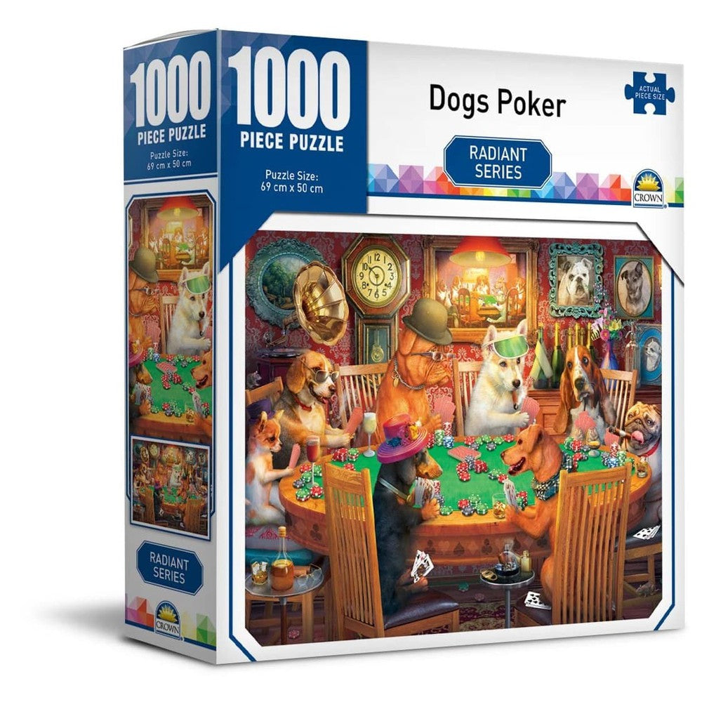 Crown 1000pce Puzzle - Radiant Series 2 (3 Asst)