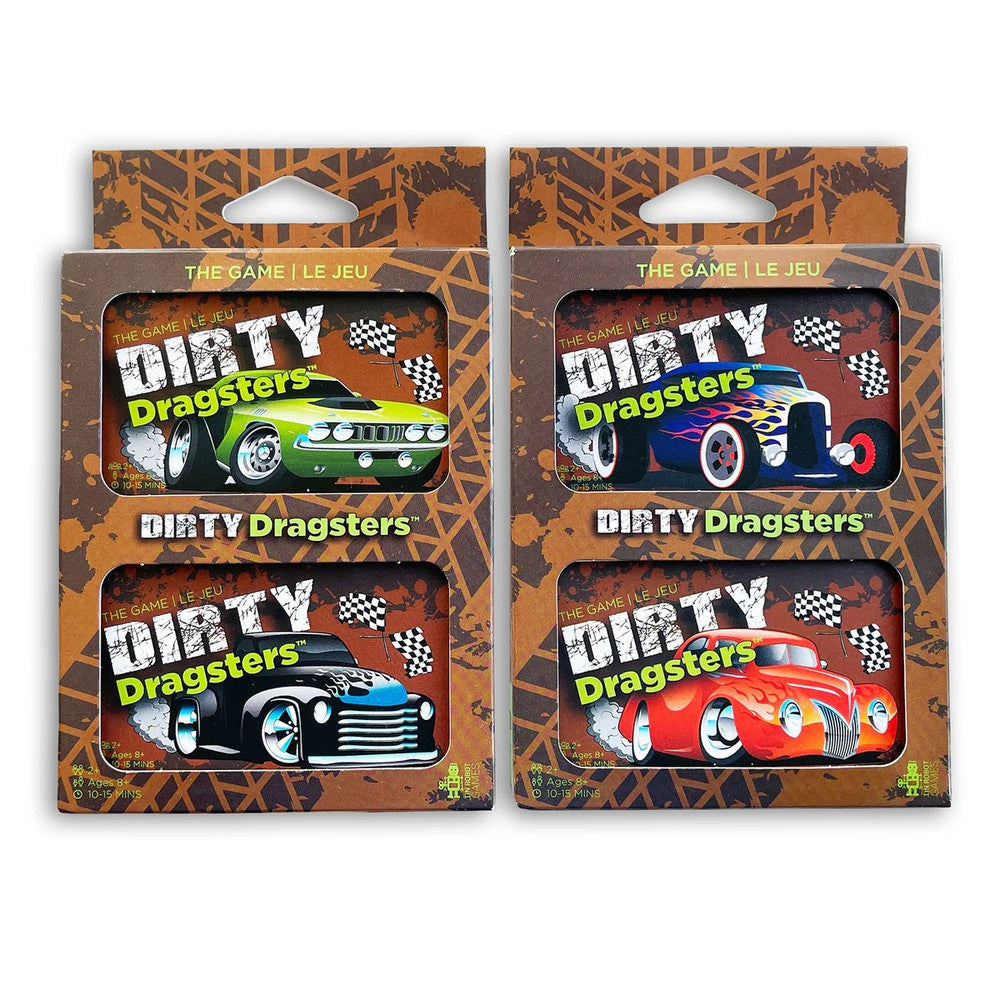Dirty Dragsters: Blue & Orange Cars