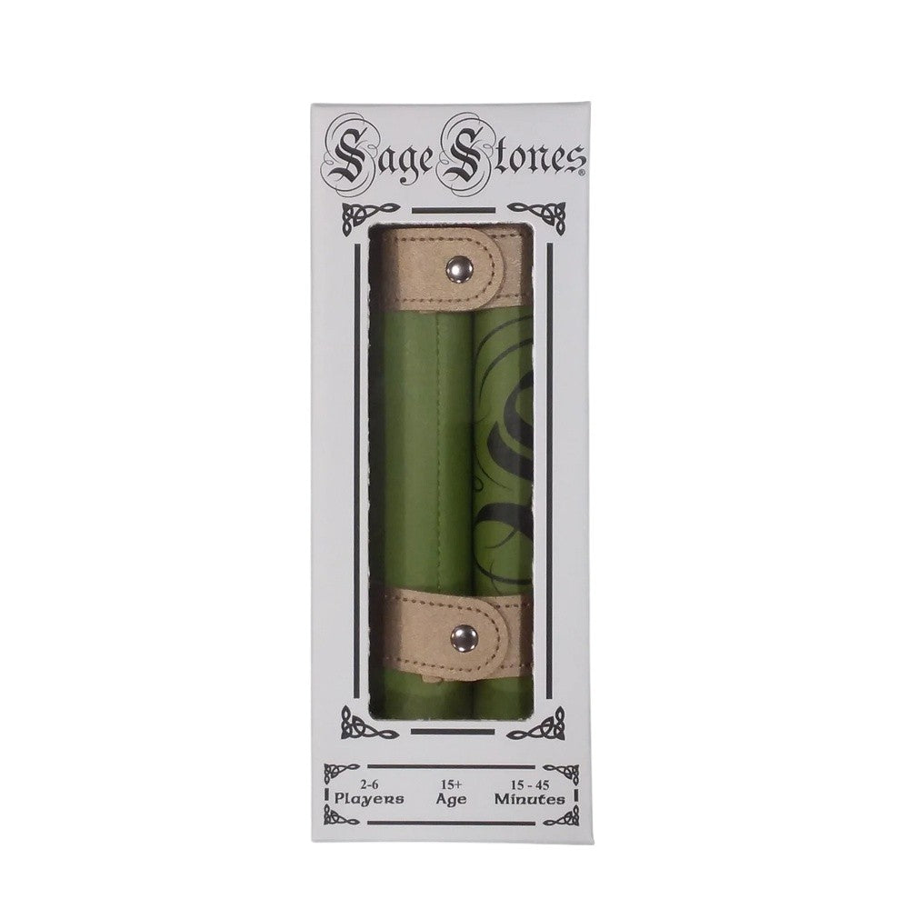Sage Stones Scroll - Green