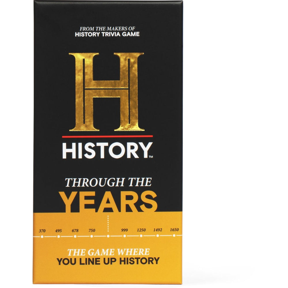 History Channel THROUGH THE YEARS The Game Where You Line Up History