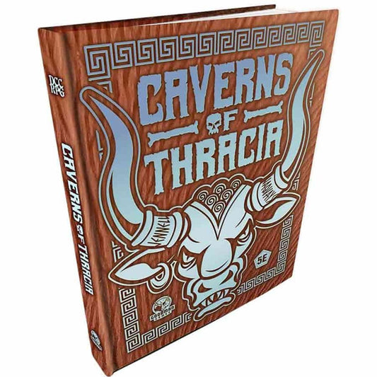 Original Adventures Reincarnated - The Caverns of Thracia (5E) Minotaur Hide Cover