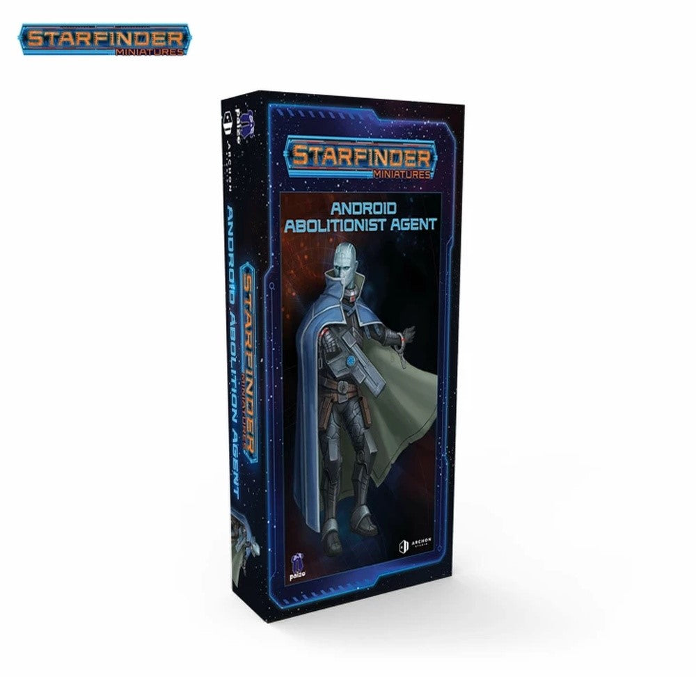 Starfinder Masterclass Miniatures: Android Abolitionist Agent