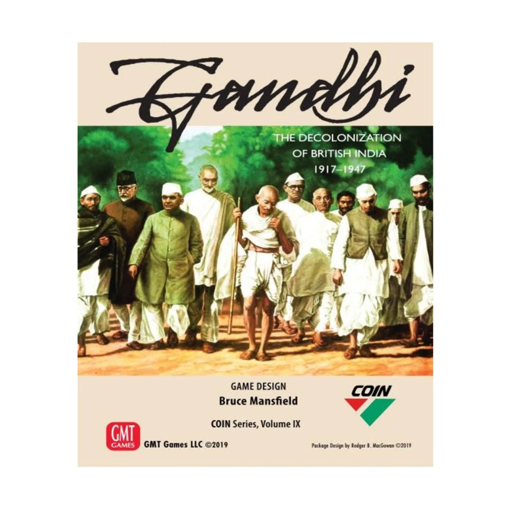 GMT Games - Gandhi Mounted Map