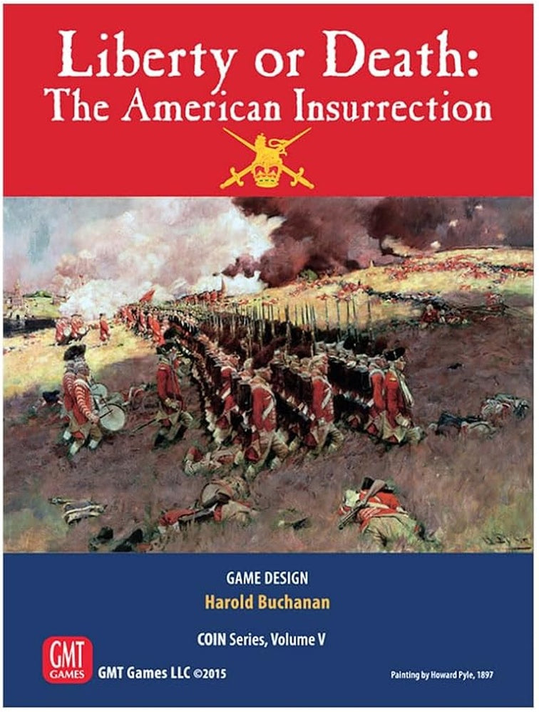 GMT Games - Liberty or Death Mounted Map
