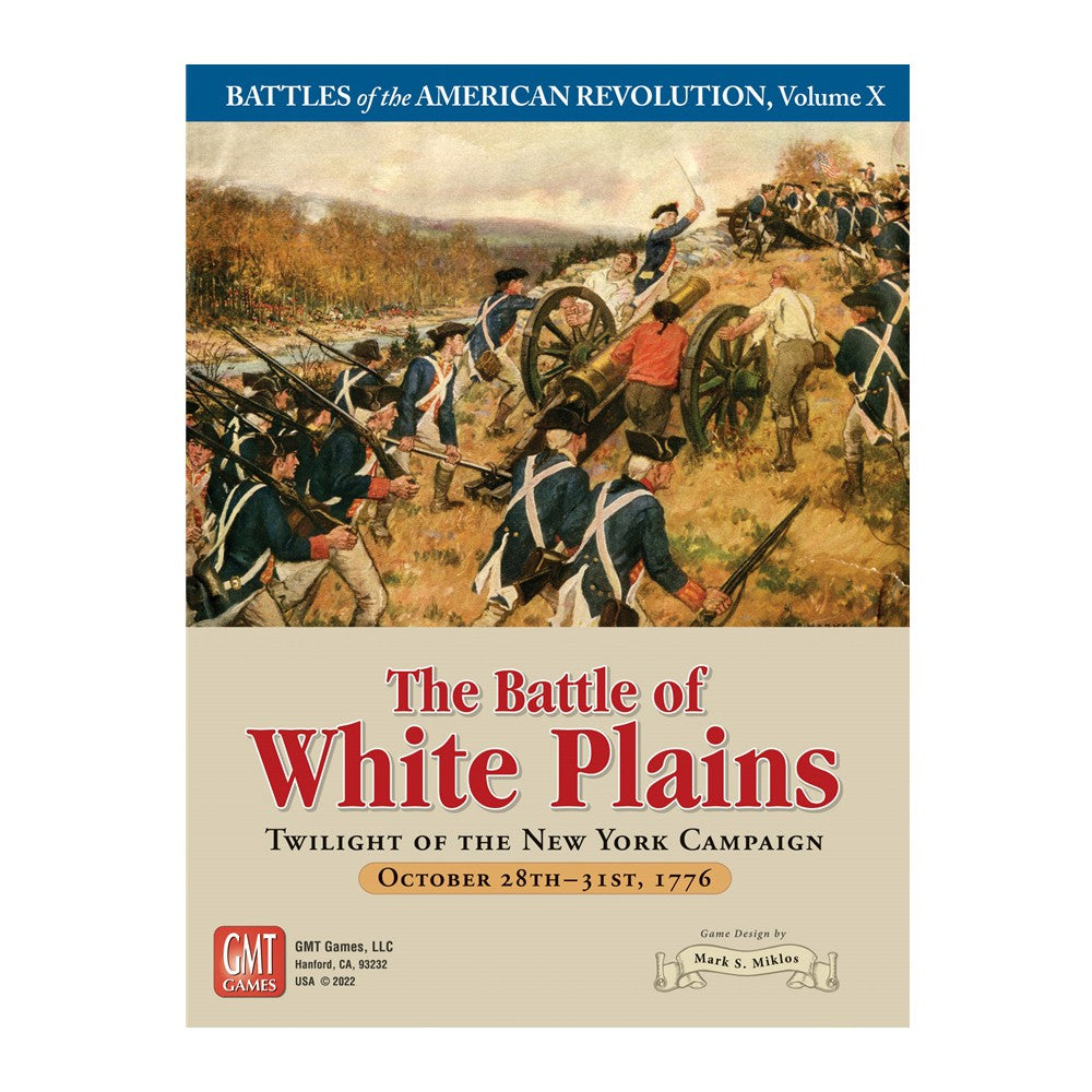 GMT Games - Battle for White Plains Mounted Map