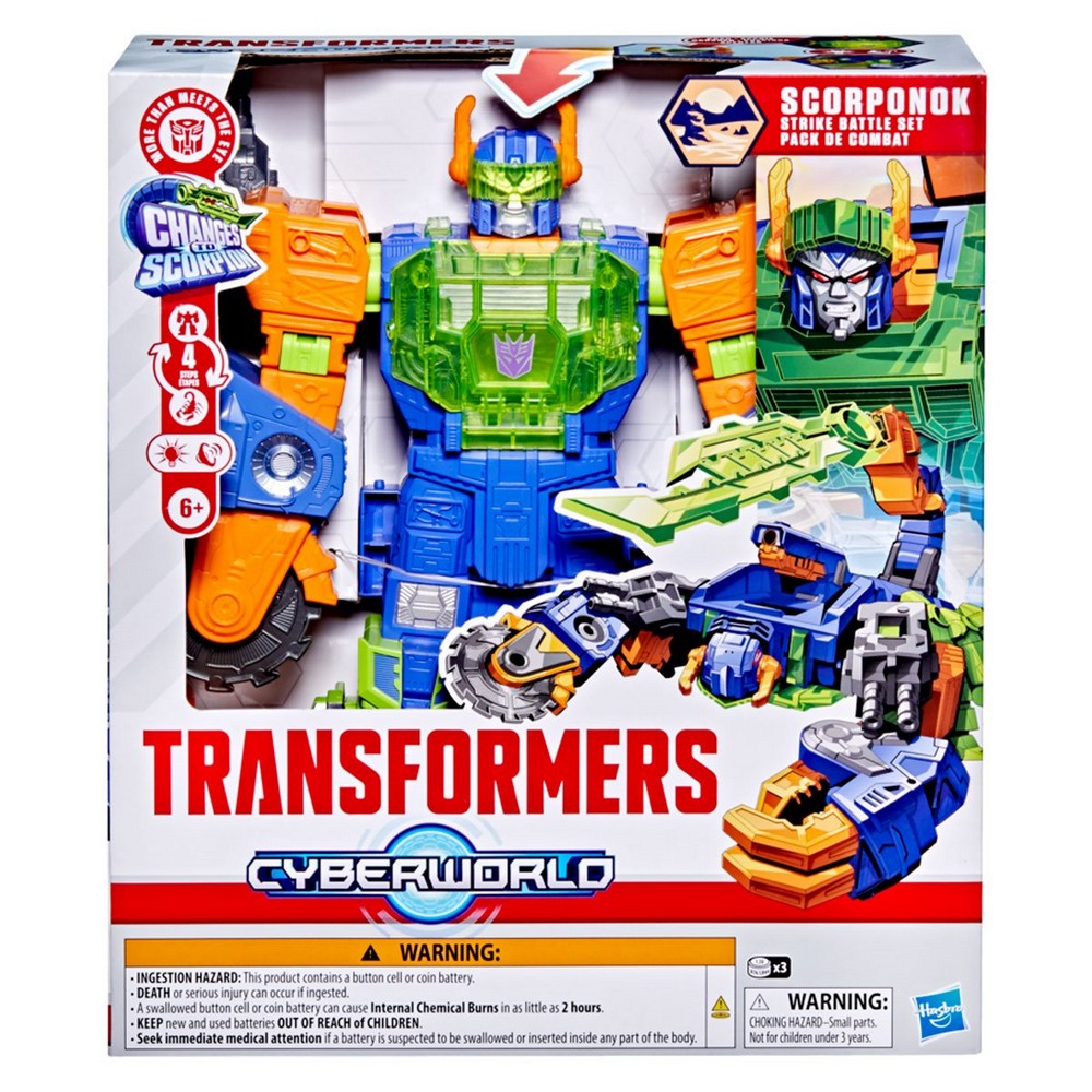 Transformers - Cyberworld - Scorponok Strike Battle