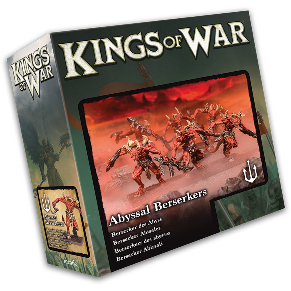 Kings of War - Forces of the Abyss Abyssal Berserkers
