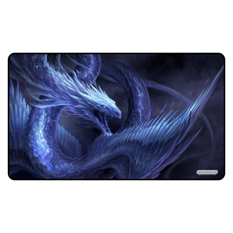 GamerMats: Blue Crystal Dragon - Playmat