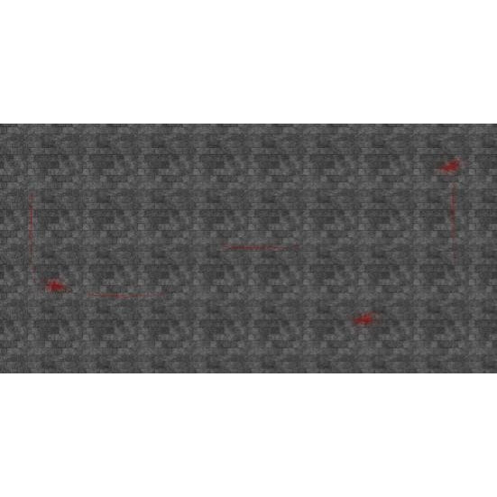 GamerMats: Bloody Dungeon Floor - XL Wargame Mat - 36" x 72