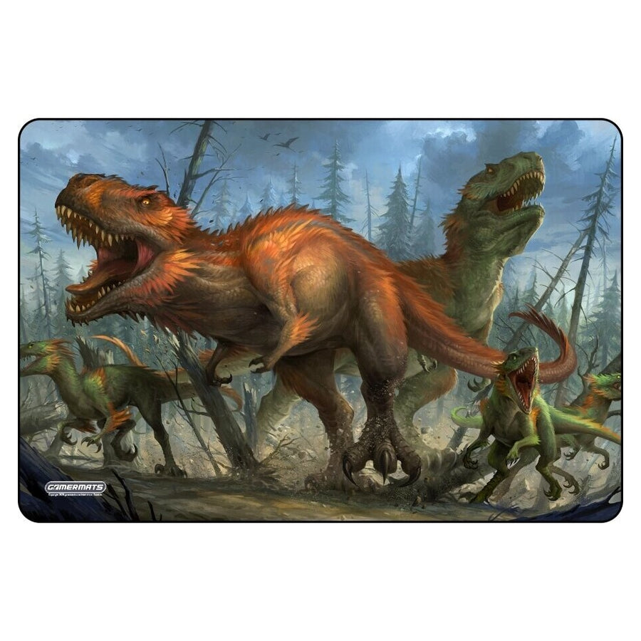 GamerMats: Stampede of Dinosaurs - XL Deskmat