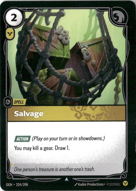Salvage - Origins