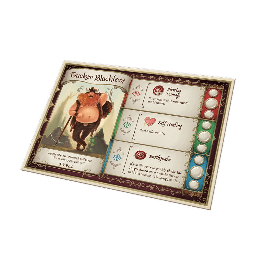 Dungeon Fighter - Tucker Blackfoot Hero Sheet