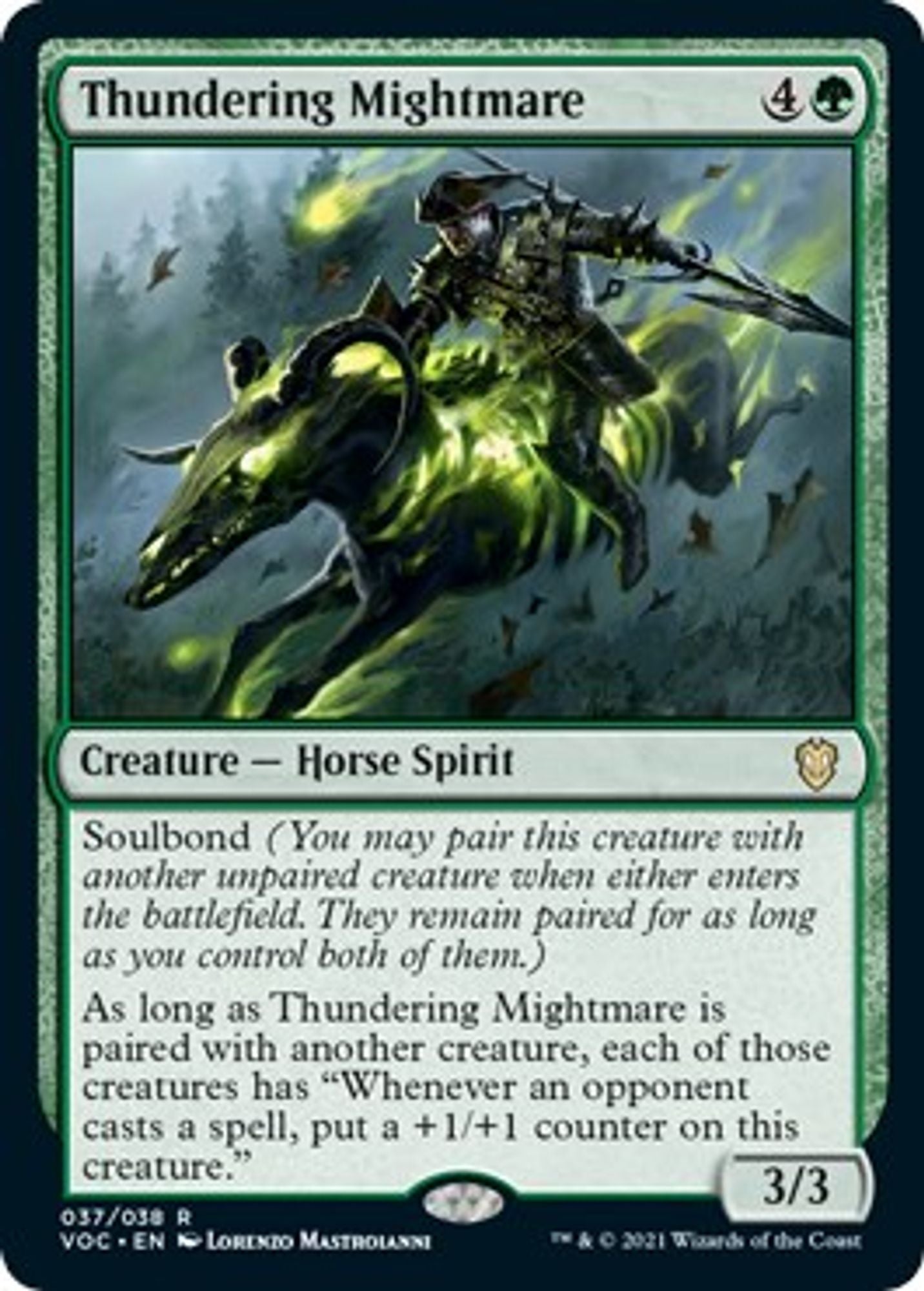 Thundering Mightmare - Commander: Innistrad: Crimson Vow